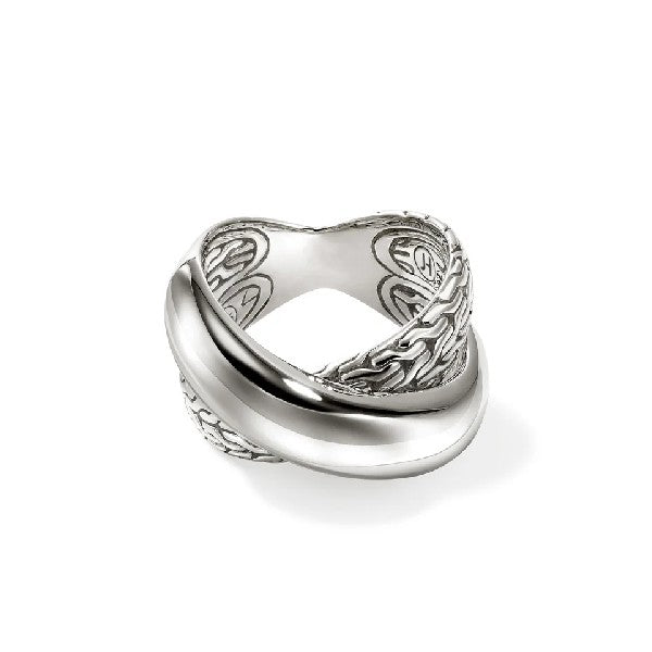 JOHN HARDY Crossover Ring in Sterling Silver