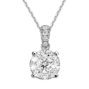 Diamond Cluster Pendant