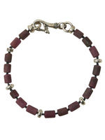 Load image into Gallery viewer, Ruby and Silver Bracelet
