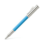 Load image into Gallery viewer, FABER-CASTELL Gulf Blue Guilloche Rollerball Pen
