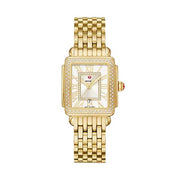 MICHELE Deco Madison Mid 31mm 18K Yellow Gold Plated
