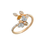 Load image into Gallery viewer, Honey Bee Citrine and Diamond Ring
