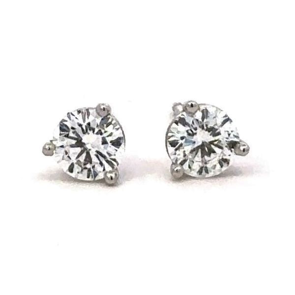 Diamond Stud Earrings - 1.00cttw