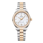 OMEGA Seamaster Aqua Terra 150m 30 mm,Moonshine™ Gold on Steel - NEW