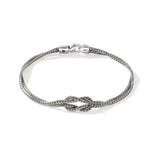 Load image into Gallery viewer, JOHN HARDY Love Knot Sterling Silver Bracelet
