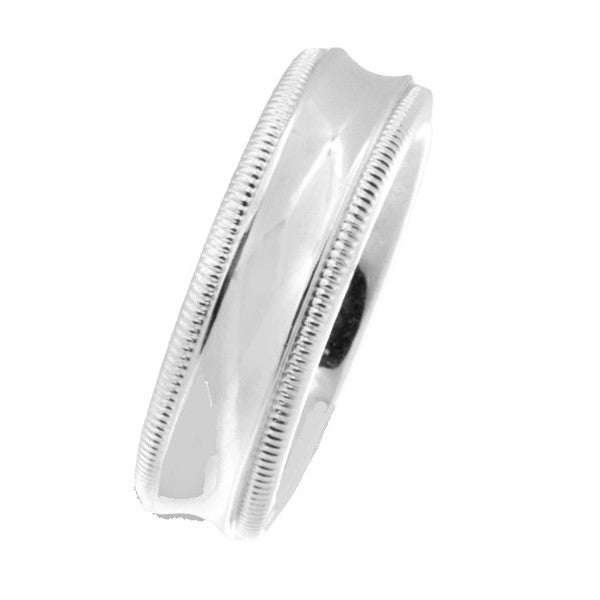 Men's Silver Wedding Band