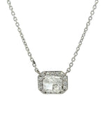 Load image into Gallery viewer, Platinum Diamond Pendant Necklace
