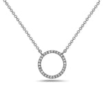 Load image into Gallery viewer, 14K White Gold Diamond Necklace
