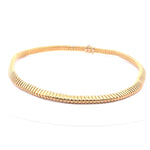 Load image into Gallery viewer, Gold Tubogas Choker Necklace
