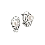 Load image into Gallery viewer, JOHN HARDY Sterling Silver Surf Pearl Earrings