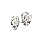 JOHN HARDY Sterling Silver Surf Pearl Earrings
