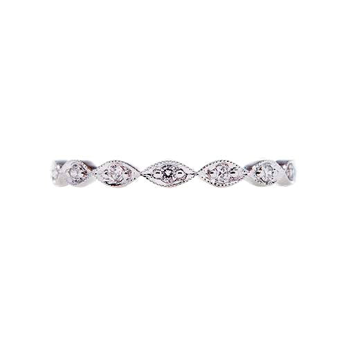 SETHI COUTURE 18K White Gold Eleanor White Diamond Band