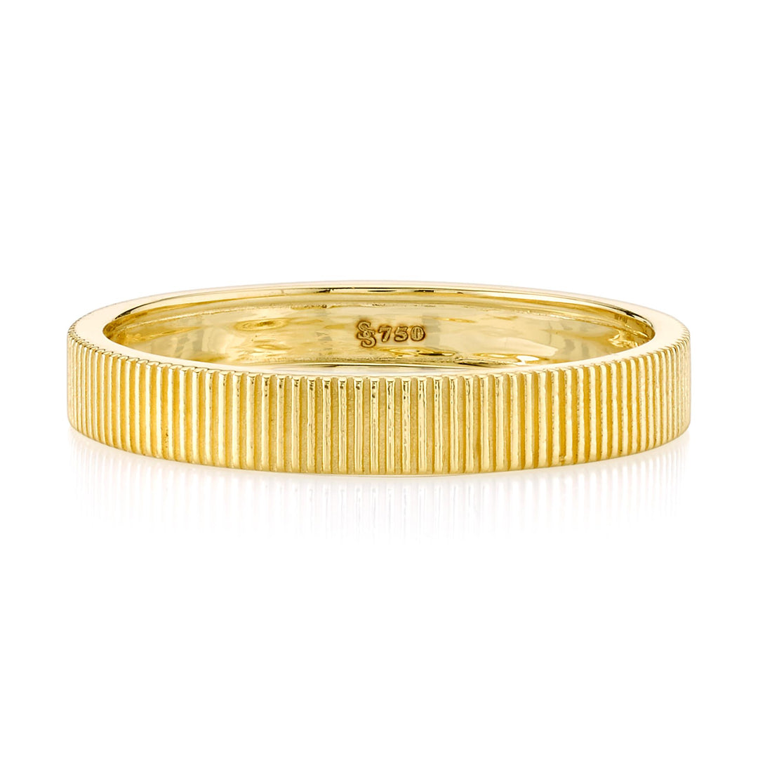 SLOANE STREET Gold Stackable Band