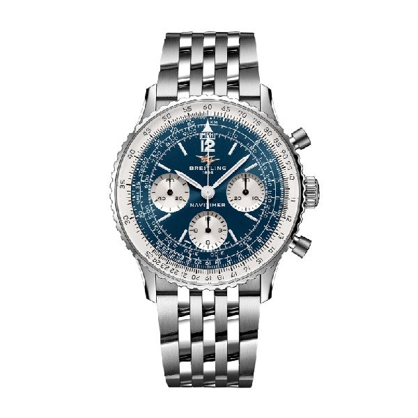 BREITLING Navitimer B09 Chronograph 41 Blue Dial on Bracelet