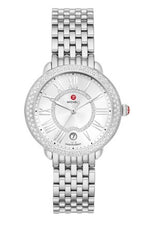 Load image into Gallery viewer, Serein Mid Stainless Steel Diamond Watch
