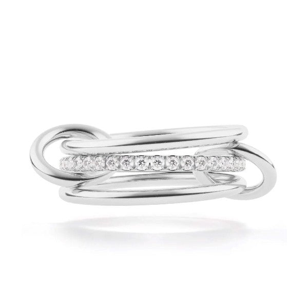 SPINELLI KILCOLLIN Sterling Silver Sonny Silver Linked Ring