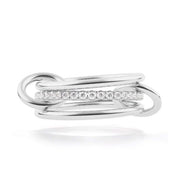 SPINELLI KILCOLLIN Sterling Silver Sonny Silver Linked Ring
