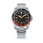 Load image into Gallery viewer, MONTA Skyqyest Automatic 24-Hour 40.7mm Black Gilt Dial
