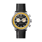Load image into Gallery viewer, SHINOLA The Canfield Model C56 2 Eye Chronograph 43MM Black &amp; Canary