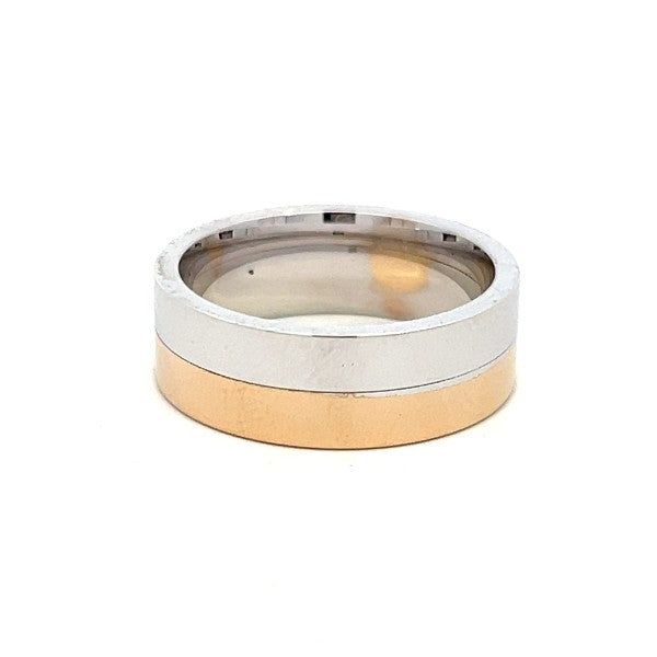 Precious Metal (No Stones) Wedding Bands  -  Men'