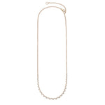 Load image into Gallery viewer, SETHI COUTURE 18K Yellow Gold Mylene White Diamond Necklace
