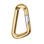 HEATHER B. MOORE Gold Hinged Carabiner