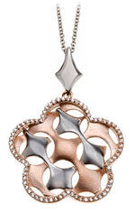 Load image into Gallery viewer, BERGIO Crestino Flower Necklace- FINAL SALE
