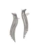 Load image into Gallery viewer, JOHN HARDY Classic Chain Silver Tassel Earrings - FINAL SALE
