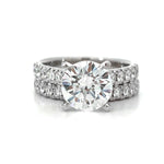 Load image into Gallery viewer, 14K White Gold Diamond Engagement/Wedding Set
