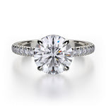 Load image into Gallery viewer, Crown Engagement Ring
