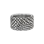 Load image into Gallery viewer, JOHN VARVATOS Sterling Silver Snakeskin Ring
