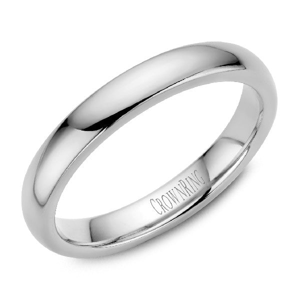 Men's Traditional Dome Wedding Band