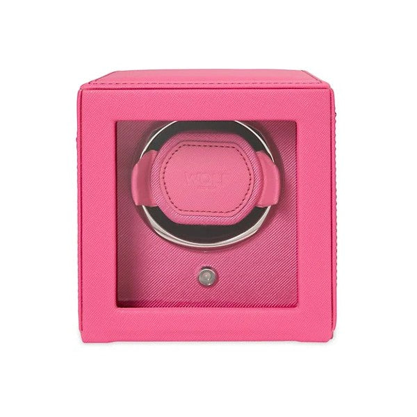 WOLF Cub Single Watch Winder  - Pink