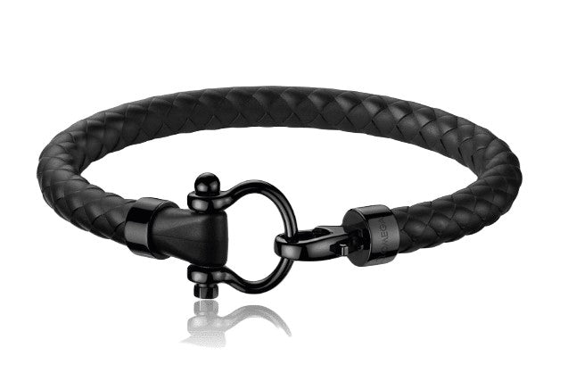 Omega Black Sailing Bracelet - L