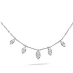 Load image into Gallery viewer, Diamond Dangle Necklace

