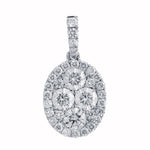 Load image into Gallery viewer, Diamond Cluster Pendant
