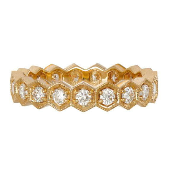 SETHI COUTURE 18K Yellow Gold Regency Large Diamond Band