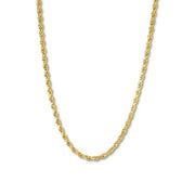 ESTATE 14K Yellow Gold Rope Chain 18