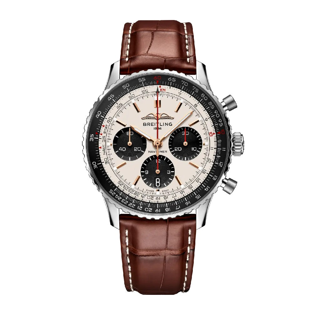 BREITLING Navitimer B01 chronograph 43 North America Limited Edition #AB01381E1G1P1- NEW