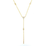 Diamond Y Necklace