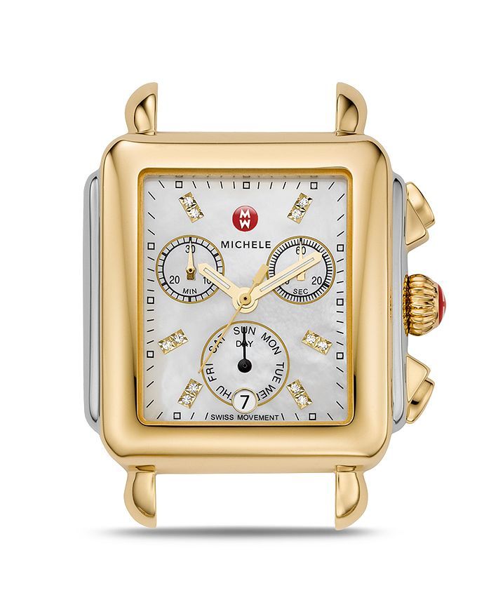 MICHELE Deco Day Chronograph Watch Head