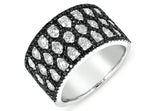 Load image into Gallery viewer, Black &amp; White Diamond Fashion Ring
