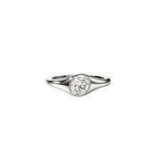 JOHN HARDY Lovestruck Silver Ring Lab Diamond Ring-1.25cttw