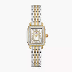 Load image into Gallery viewer, MICHELE Deco Madison Mini Diamond Two-Tone 18K Gold-Plated Watch
