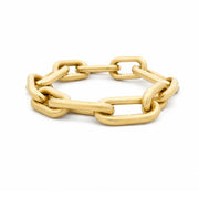 ESTATE 14K Yellow Gold Long Link Gold Bracelet