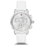 Load image into Gallery viewer, MICHELE Sport Sail Chronograph Marina Silicone Watch
