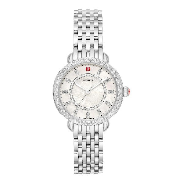 MICHELE Sidney Quartz Diamond Ladies Watch - FINAL SALE