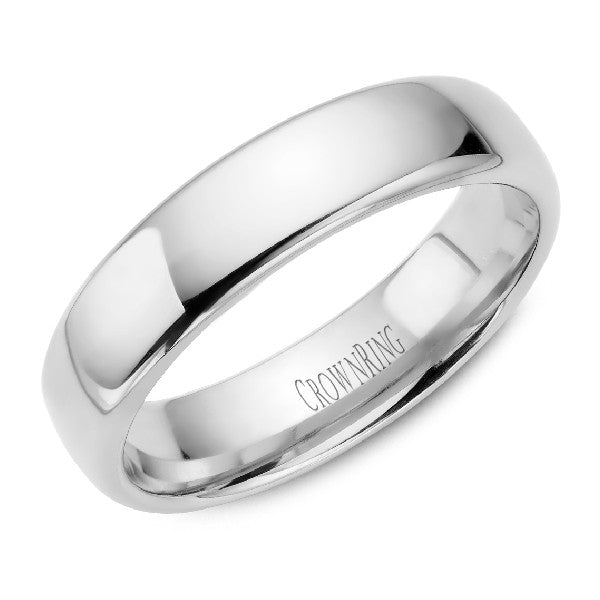 Ladies Traditional 6.5mm Domed Supreme Wedding Band