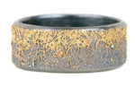 Load image into Gallery viewer, Black + Gold Dusted Band
