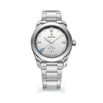 Load image into Gallery viewer, MONTA Atlas GMT Automatic 38.5mm Opalin Silver Dial
